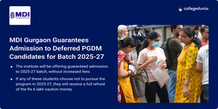 MDI Gurgaon Guarantees Admission to Deferred PGDM Candidates for Batch 2025-27; Check Details Here